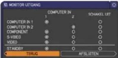 HITACHI CP-X3010NEF - INSTELLING menu - 6