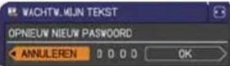 HITACHI CP-X3010NEF - Indien u uw paswoord bent vergeten - 3