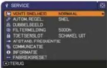 HITACHI CP-X3010NEF - OPTIE menu - 4