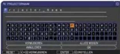 HITACHI CP-X3010NEF - NETWERK menu - 3
