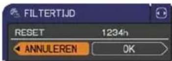 HITACHI CP-X3010NEF - Aanduiding op het OSD (schermdisplay) - 2