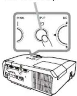 HITACHI CP-X3010NEF - Een invoersignaal selecteren - 2