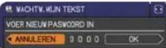 HITACHI CP-X3010NEF - Indien u uw paswoord bent vergeten - 2