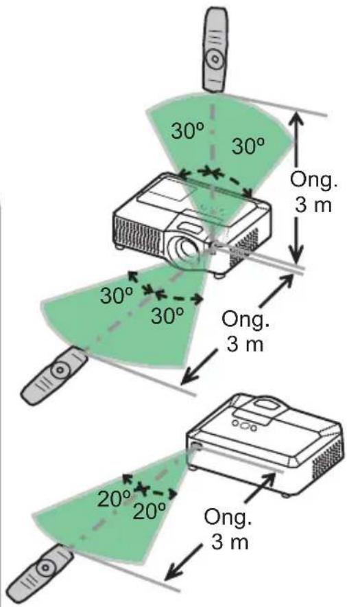 HITACHI CP-X807W - De terug sensor: - 1