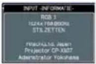 HITACHI CP-X807W - OPTIE Menu (vervolgd) - 4