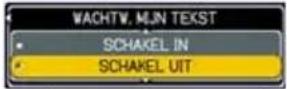 HITACHI CP-X807W - OPTIE Menu (vervolgd) - 5