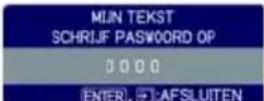 HITACHI CP-X807W - OPTIE Menu (vervolgd) - 8