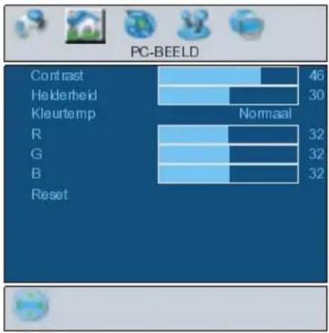 HITACHI 42PD3200A - Het PC Beeldmenu - 1