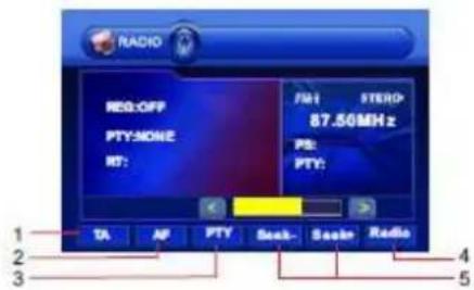 Velas VD-M430U - Работа Radio Data System - 1