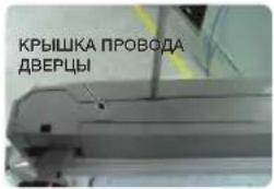 КРЫШКА ПРОВОДА ДВЕРЦЫ