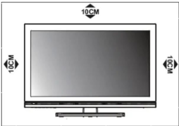 SUPRA STV-LC1637WL - Установка телевизора - 1