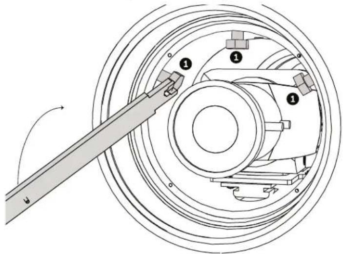 BOSCH VEN-650V05-2S3F - Making Adjustments to the Camera Lens - 1