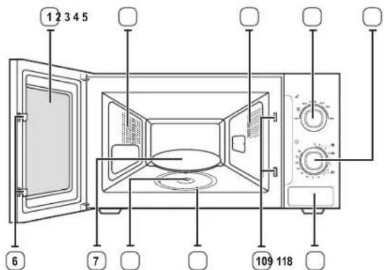 SAMSUNG ME81MRTW - ПЕШ (ME81KR\*-1, ME81KR\*-2, ME81KR\*-3) - 3
