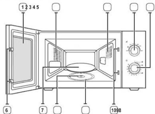 SAMSUNG ME81MRTW - ПЕШ (ME81KR\*-1, ME81KR\*-2, ME81KR\*-3) - 4