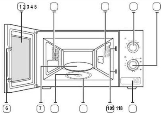 SAMSUNG ME81MRTW - ПЕШ (ME81KR\*-1, ME81KR\*-2, ME81KR\*-3) - 1