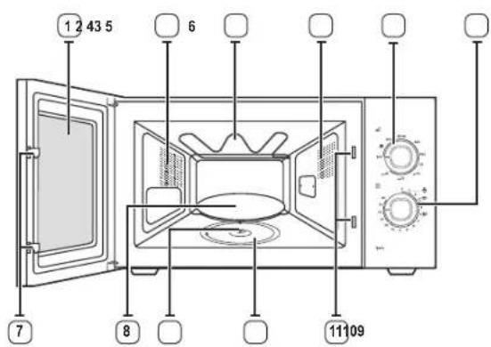SAMSUNG GE-81KRW-1 - ПЕШ (GE81KR\*-1, GE81KR\*-2, GE81KR\*-3) - 4