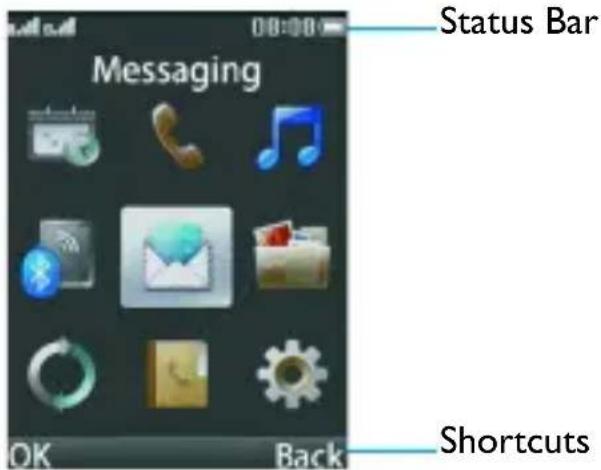 Status Bar Messaging Shortcuts