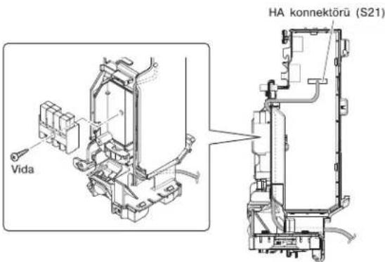 DAIKIN FTXJ25LW - - Bağlantı kablosu takma yöntemleri - 1