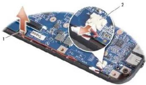 DELL Inspiron Mini 9 - Melepaskan Mikrofon - 1