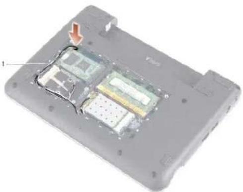 DELL Inspiron Mini 9 - Melepaskan Unit Display - 1