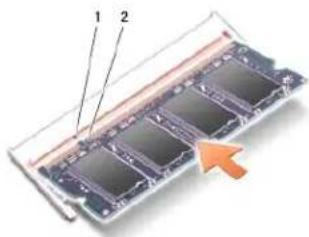 DELL Inspiron Mini 9 - Memasang Kembali Modul Memori - 2