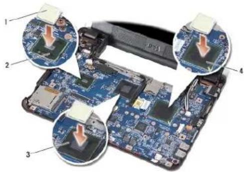 DELL Inspiron Mini 9 - Memasang Kembali Palm Rest - 1
