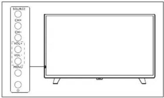 PHILIPS 4000 series 39PHT4002S - Menyetel volume TV - 1