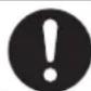 HITACHI R-D6800N - CAUTION - 2