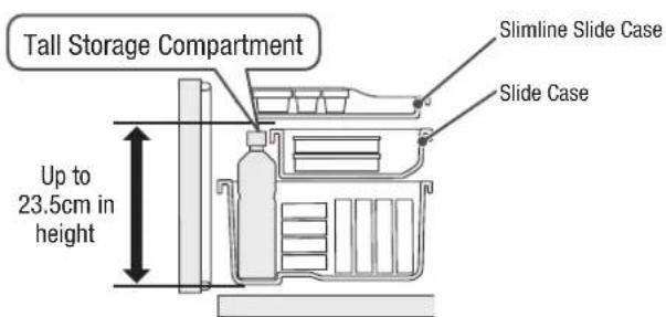 HITACHI R-D6800N - Precautions when storing foods - 2