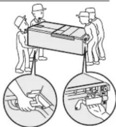 HITACHI R-D6800N - Transporting your refrigerator (transport for moving) - 2