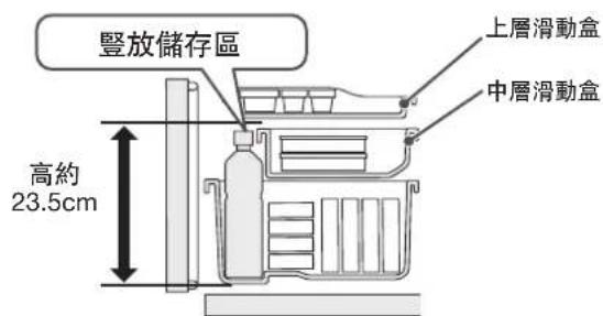 HITACHI R-D6800N - 請注意每個盒子所能容納的食品高度。 - 2