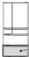 HITACHI R-D6800N - VEGETABLE COMPARTMENT - 1