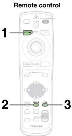 Remote control 1 2 3