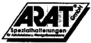 ARAT® Spezialhalterungen für Astotelstowe u-Navigation Systems