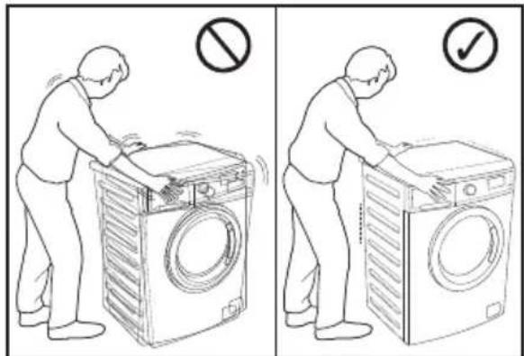 ELECTROLUX EWF10746 - 拆除包装 - 12