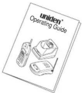UNIDEN ANA 9610 - About Your ANA 9610 - 8