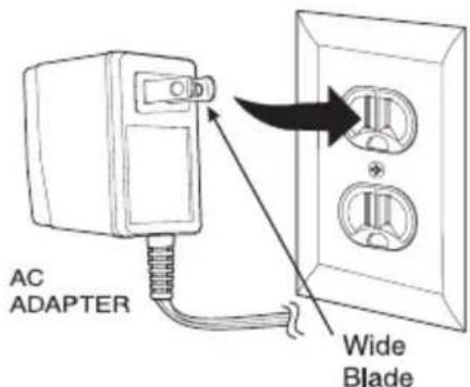 UNIDEN ANA 9610 - Applying Power to the Base and Charger Units - 3