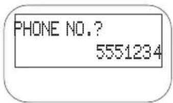 UNIDEN ANA 9610 - Storing a Number - 7