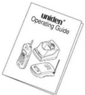 UNIDEN ANA 9610 - Optional Accessories and Replacement Parts - 5