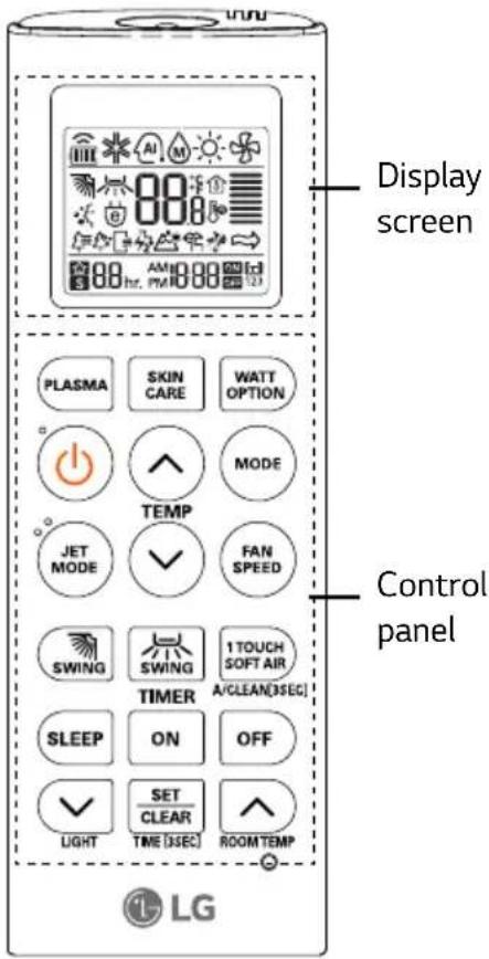 LG E09NXA - Wireless remote control - 1