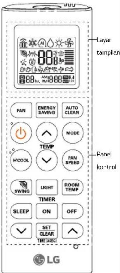 LG E09NXA - REMOTE CONTROL NIRKABEL - 1