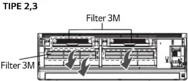 LG E09NXA - MEMBERSIHKAN FILTER 3M (OPSIONAL) - 1