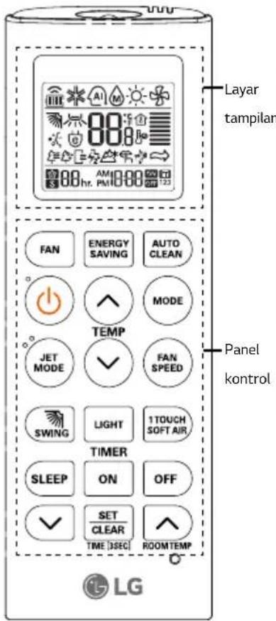 LG E09NXA - REMOTE CONTROL NIRKABEL - 1