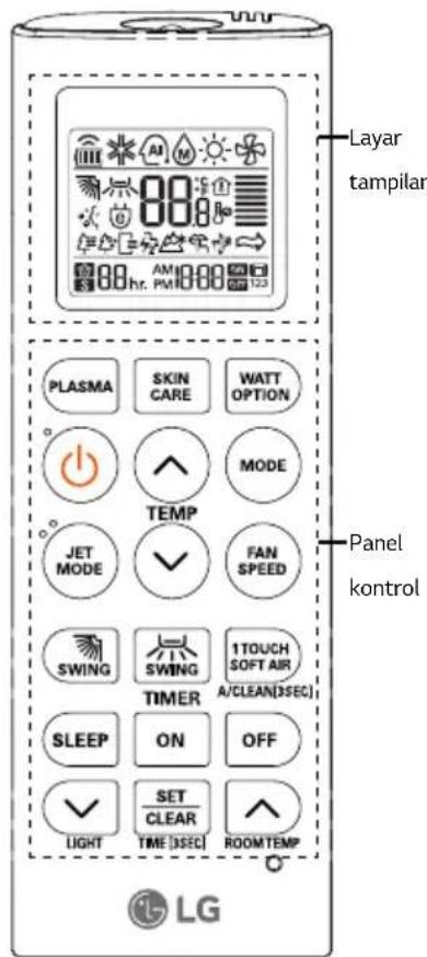 LG E09NXA - REMOTE CONTROL NIRKABEL - 1