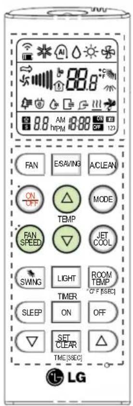 LG D18RX - Using the remote control - 2