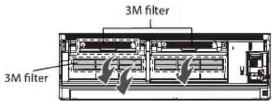 LG D18RX - Cleaning the 3M filter(Optional) - 1