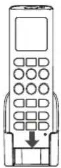 LG D18RX - Installing the remote control holder - 2