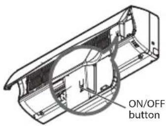 LG D18RX - Operating the air conditioner without the remote control - 2