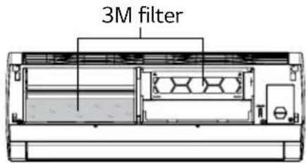 LG D09YXA - CLEANING 3M FILTER (OPTIONAL) - 1