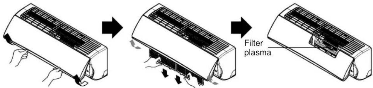 LG SN09LPBX-2 - Melepaskan Filter - 1